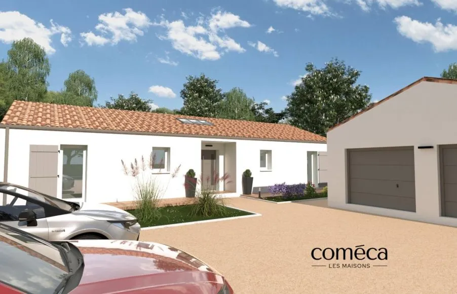 Image Projet de construction d'une maison 122 m² avec terrain à FRESNAY-EN-RETZ (44)
