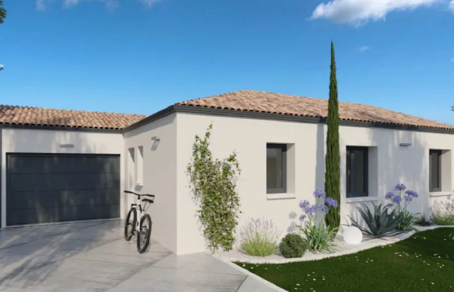 Image Projet de construction d'une maison 86.57 m² avec terrain à BREM-SUR-MER (85)