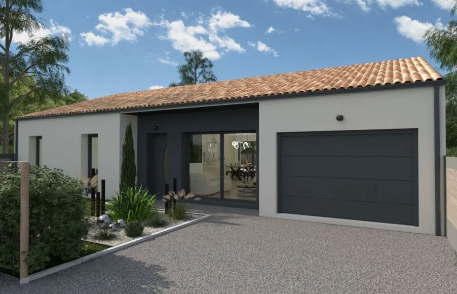 Image Projet de construction d'une maison 100 m² avec terrain à PONT-SAINT-MARTIN (44)
