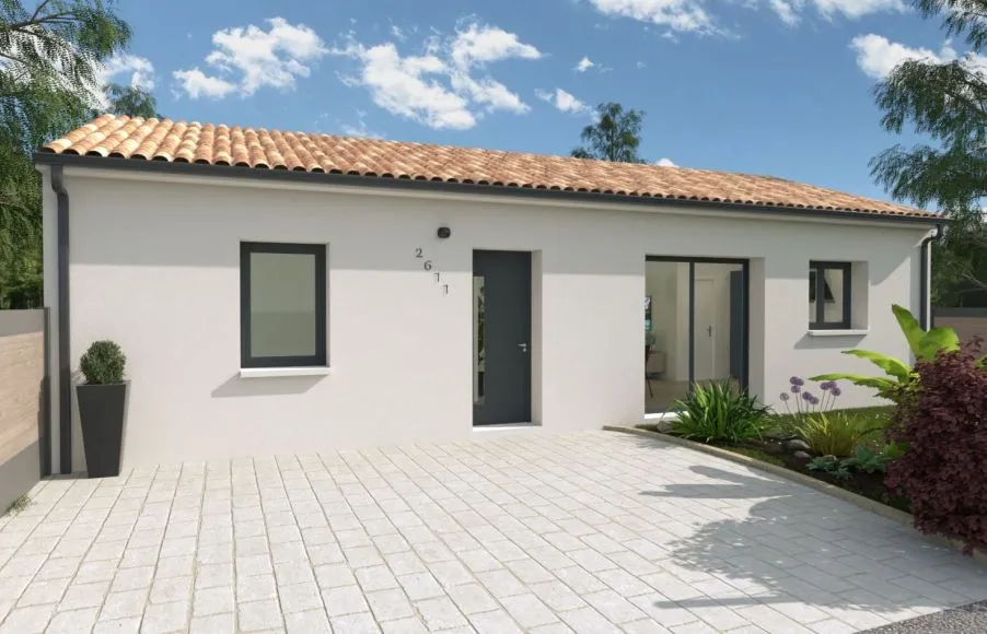 Image Projet de construction d'une maison 66 m² avec terrain à PONT-SAINT-MARTIN (44)
