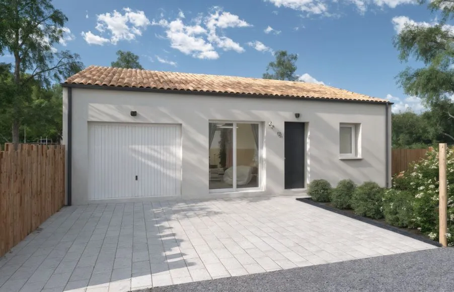 Image Projet de construction d'une maison 66 m² avec terrain à BRAINS (44)