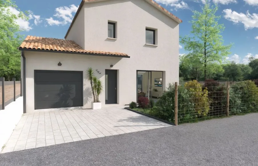 Image Projet de construction d'une maison 102 m² avec terrain à PONT-SAINT-MARTIN (44)