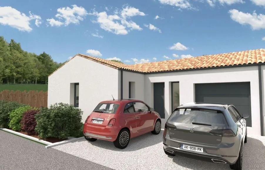 Image Projet de construction d'une maison 80 m² avec terrain à BELLEVILLE-SUR-VIE (85)