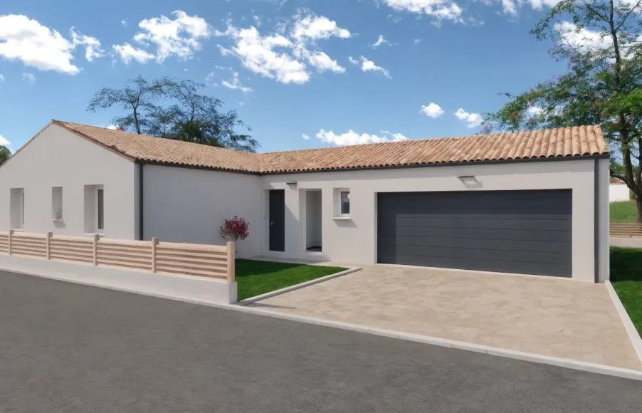 Image Projet de construction d'une maison 100 m² avec terrain à CHALLANS (85)