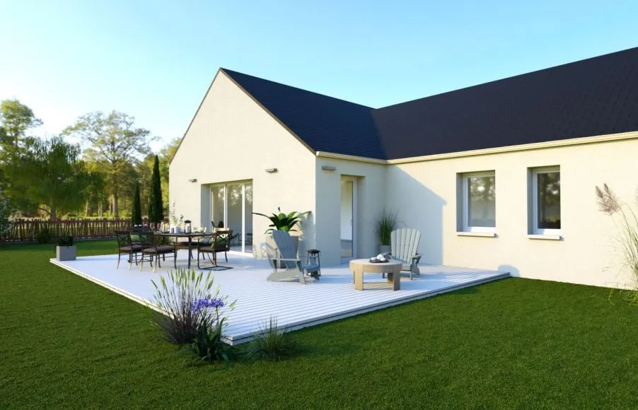 Image Projet de construction d'une maison 105 m² avec terrain à SAINT-NAZAIRE (44)