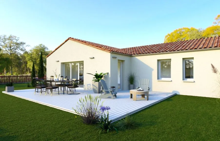 Image Projet de construction d'une maison 105 m² avec terrain à SAINT-NAZAIRE (44)