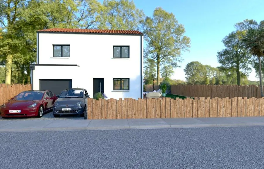Image Projet de construction d'une maison 100 m² avec terrain à GENESTON (44)